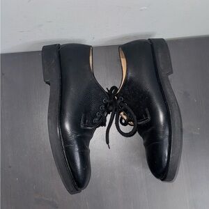 Giorgio Armani Men’s black lace-up shoes